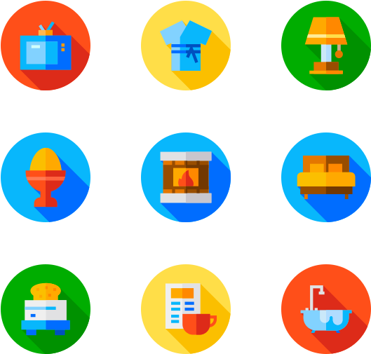 Bed And Breakfast - Depuradora Agua Icono Clipart (600x564), Png Download