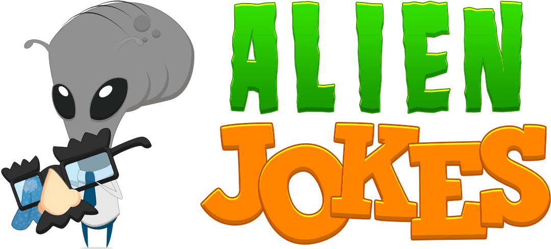 Alien Jokes - Illustration Clipart (1200x523), Png Download