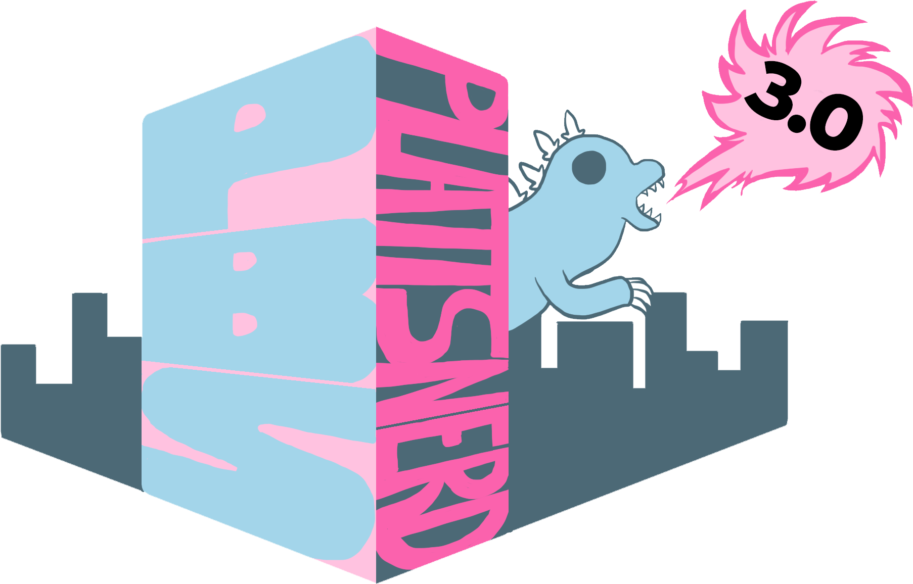 Plattsnerd-logo - Graphic Design Clipart (1850x1178), Png Download