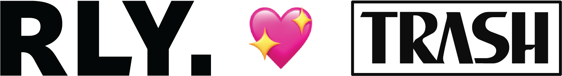 Rly Joins Forces With Trash - Heart Clipart (1963x394), Png Download