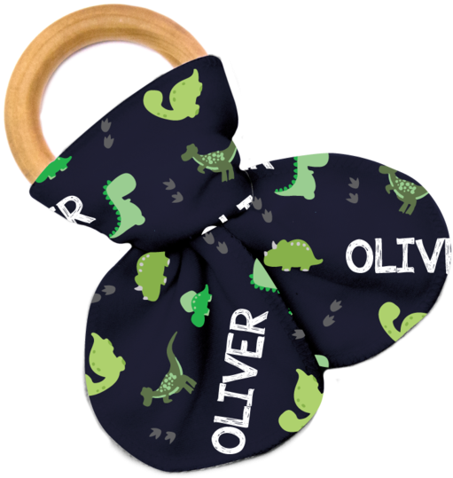 Teether-dino Track - Butterfly Clipart (562x600), Png Download