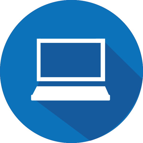 Watsonwalker Website Icon Software Blue - Computer Minimalist Icon Clipart (600x600), Png Download