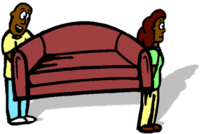 They Moving Clipart (696x465), Png Download