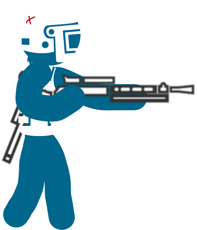 Smol Art 4 - Cartoon Clipart (703x773), Png Download