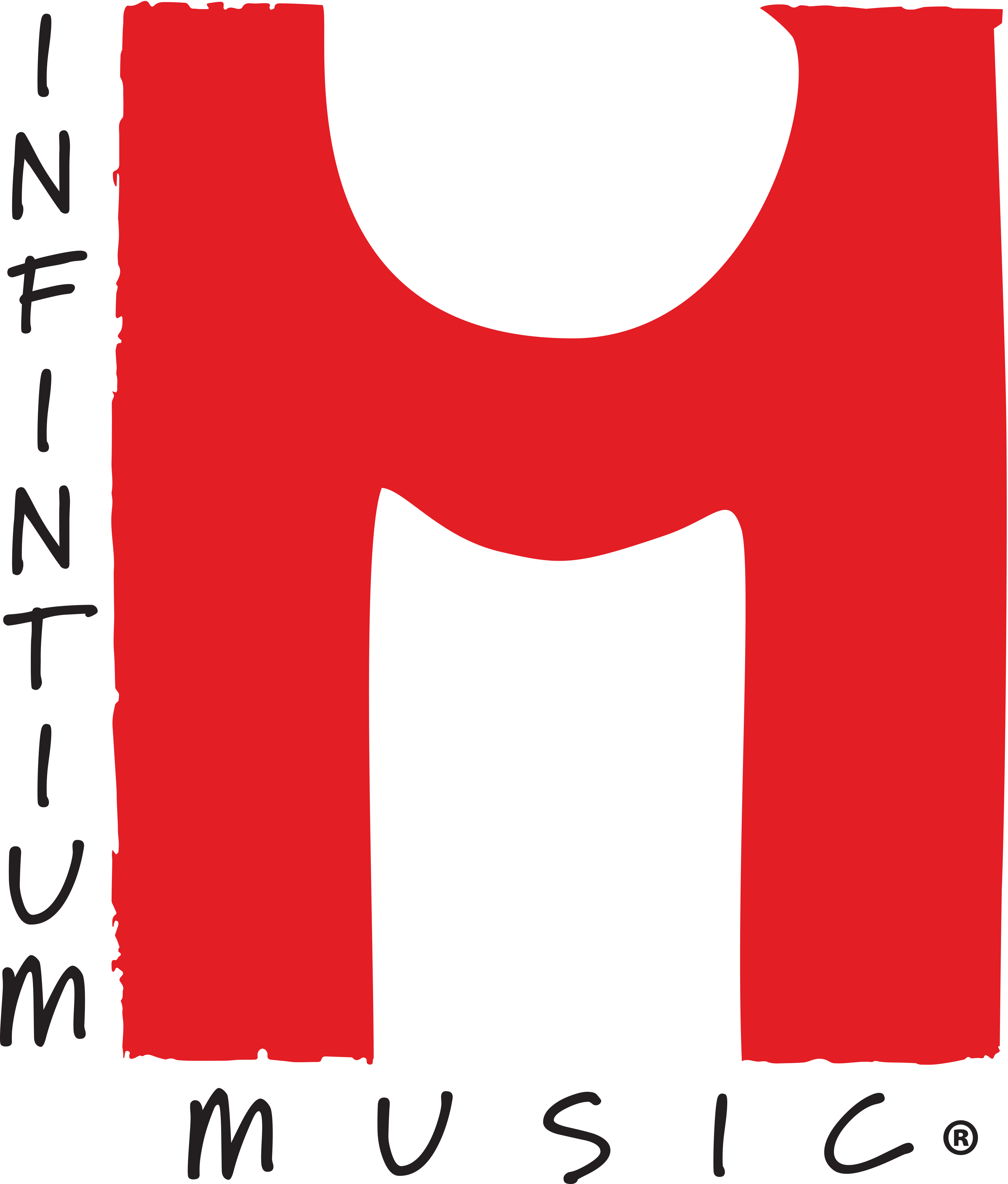 Infintium Music Clipart (3278x3851), Png Download