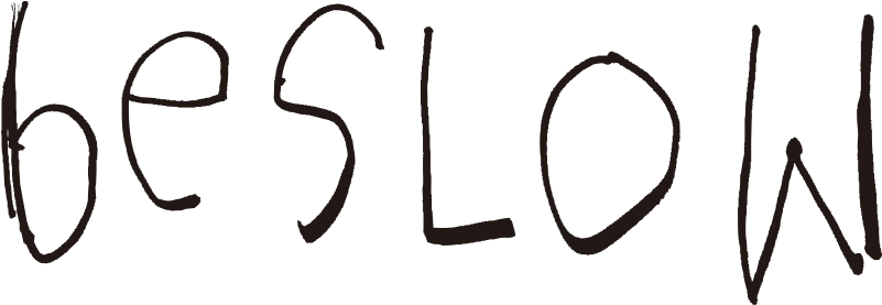 Be Slow - Line Art Clipart (800x400), Png Download