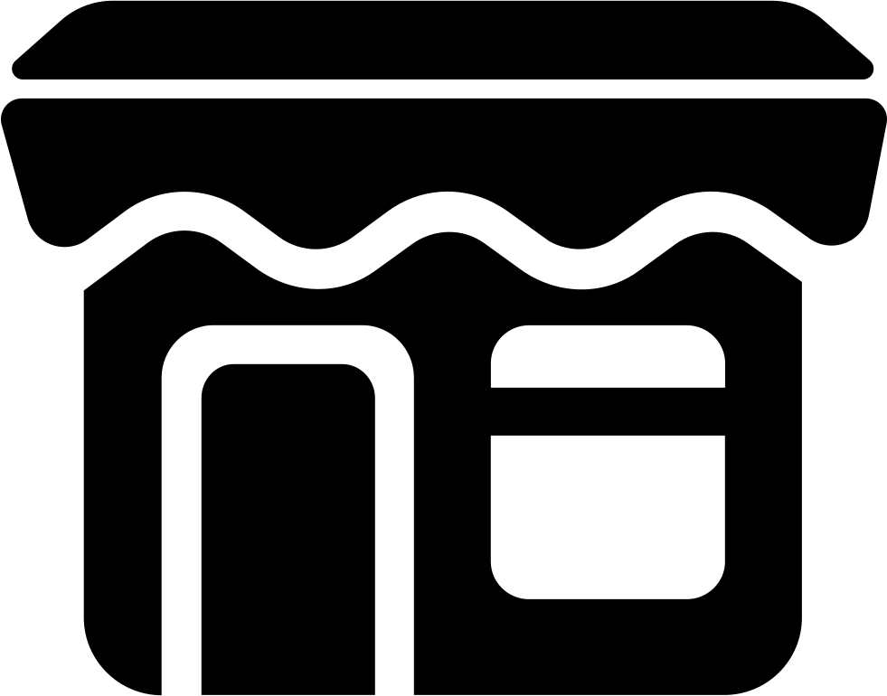 Supermarket Shop Svg Png Icon Free Download - Supermarkets Icon Png Clipart (981x770), Png Download