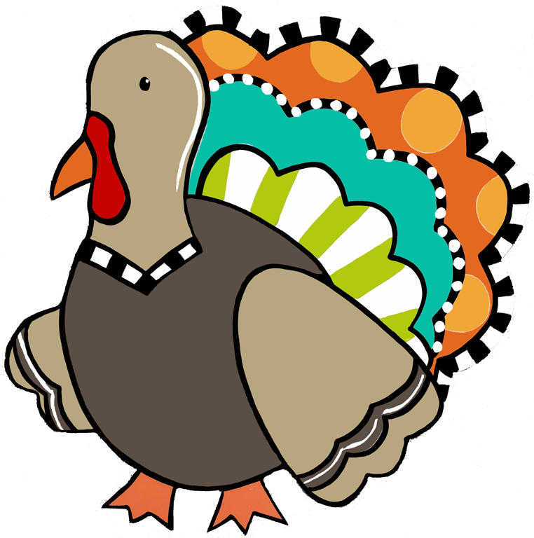 Turkey Door Hanger - Turkey Clipart (762x768), Png Download