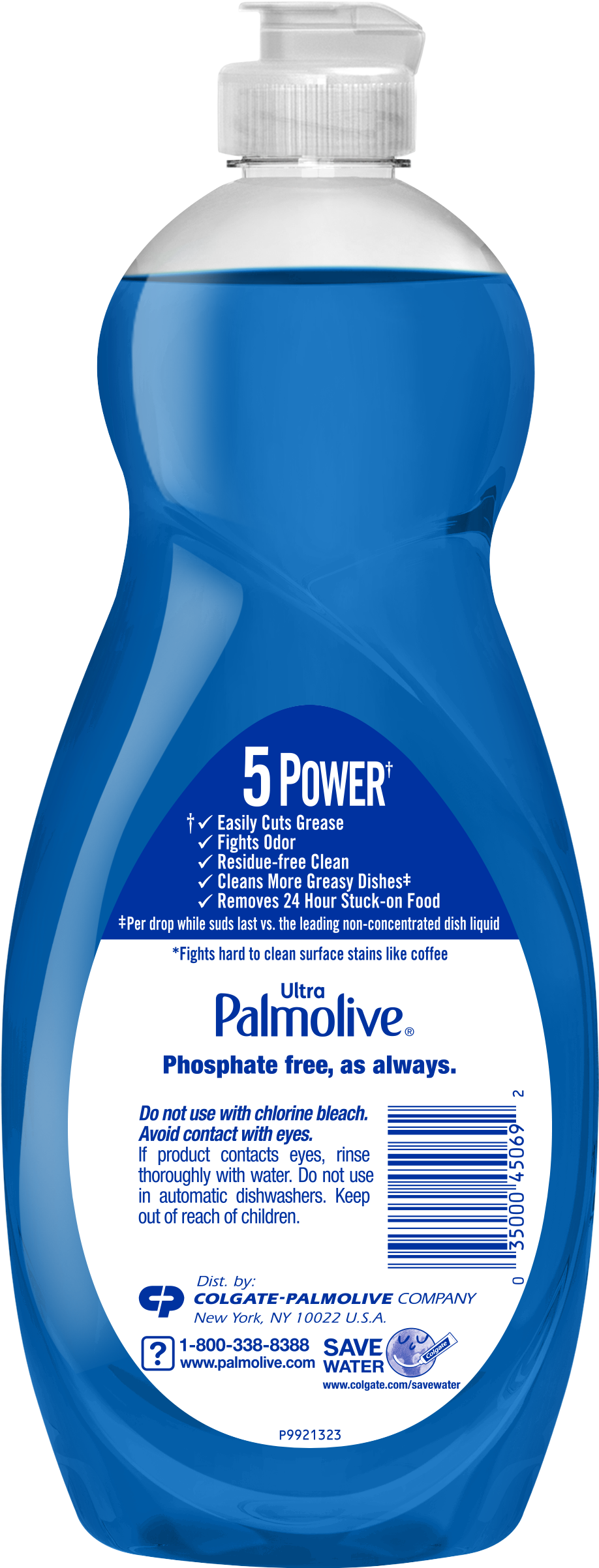 Palmolive Ultra Dishwashing Liquid Dish Soap, Oxy Power Clipart (2500x2500), Png Download