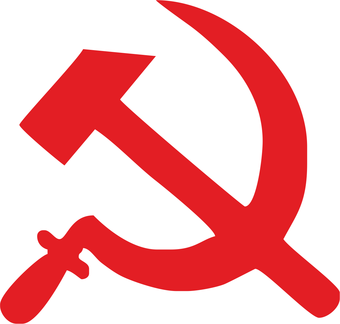 Hammer And Sickle Clipart (1154x1099), Png Download
