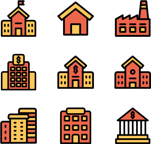Buildings Clipart (600x564), Png Download