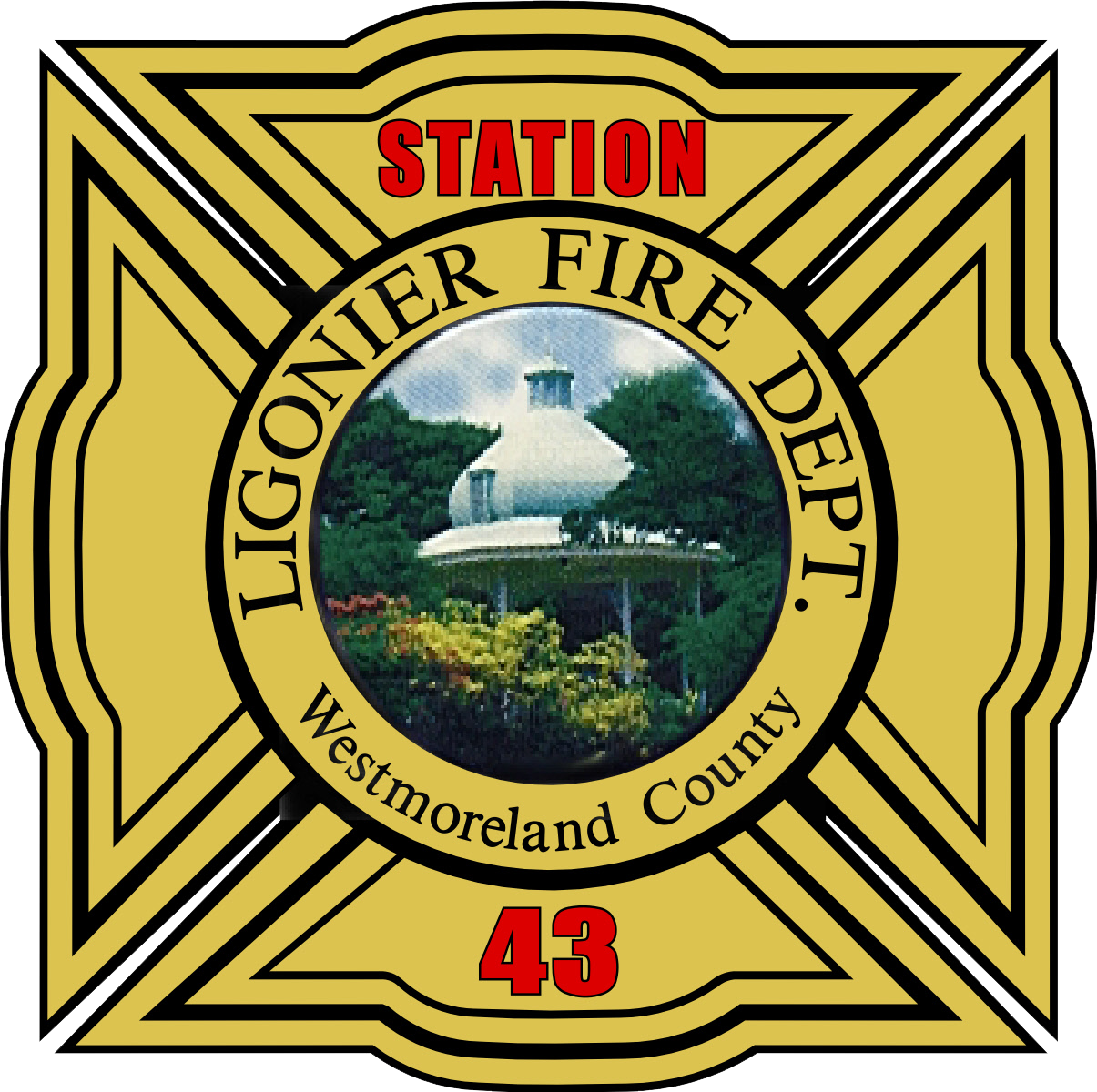 Ligonierfire-logo - University Clipart (1205x1200), Png Download