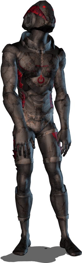 Bip Zombie Basic 3d Character Animation Pack - Figurine Clipart (864x864), Png Download