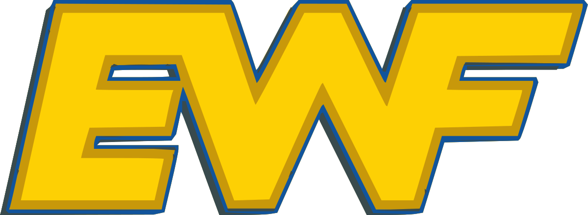 Old School Wrestling Federation Logos Clipart (1200x439), Png Download