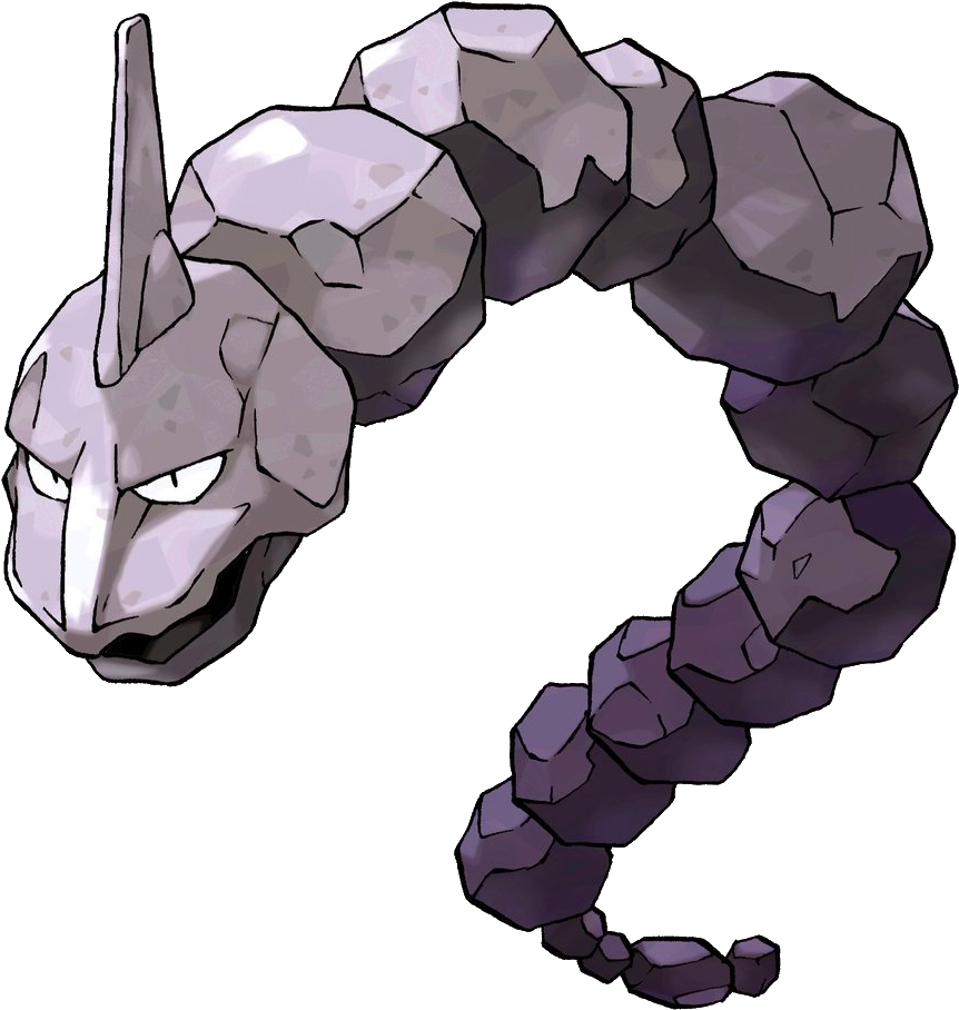 Onix - Onix Pokemon Clipart (907x907), Png Download