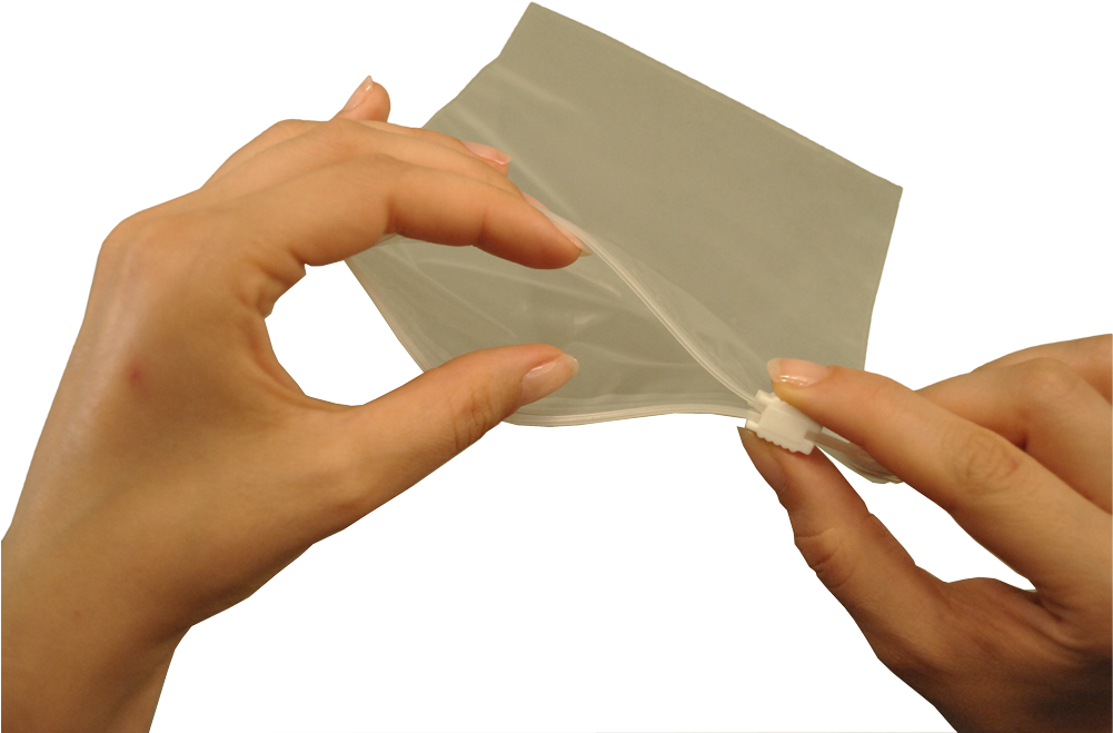 Slider Zipper Bag Mm, Transparent - Paper Clipart (1000x669), Png Download