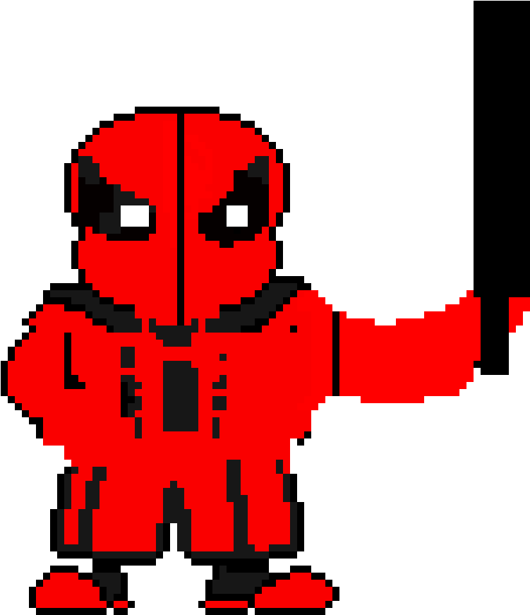 Deadpool The Skeleton - Cartoon Clipart (1760x1010), Png Download