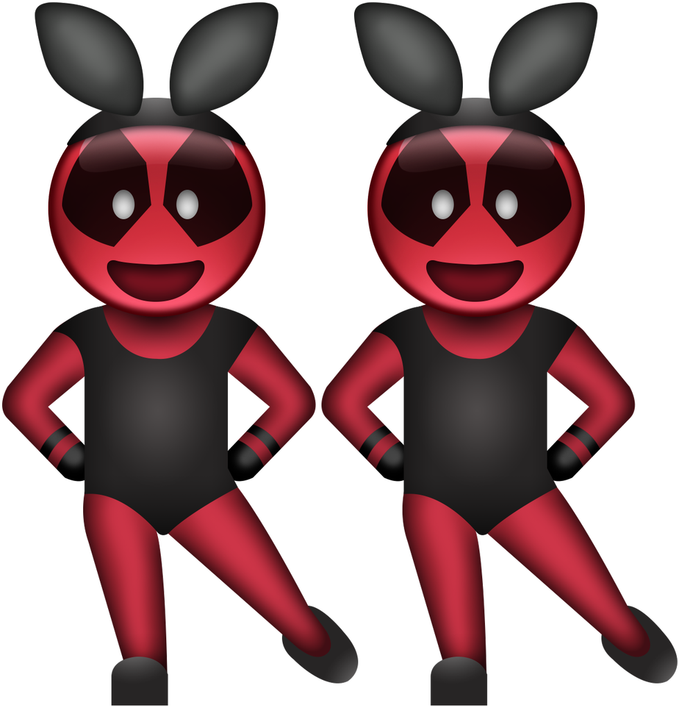 Deadpool Movieverified Account - Deadpool Emogi Clipart (1200x1200), Png Download