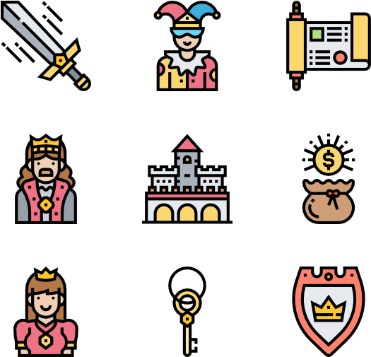 Medieval - Cartoon Clipart (600x564), Png Download