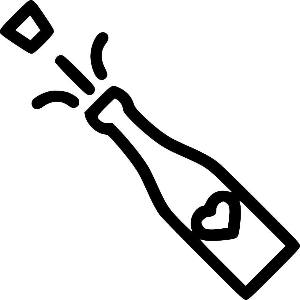 Png File - Champagne Clipart (980x980), Png Download