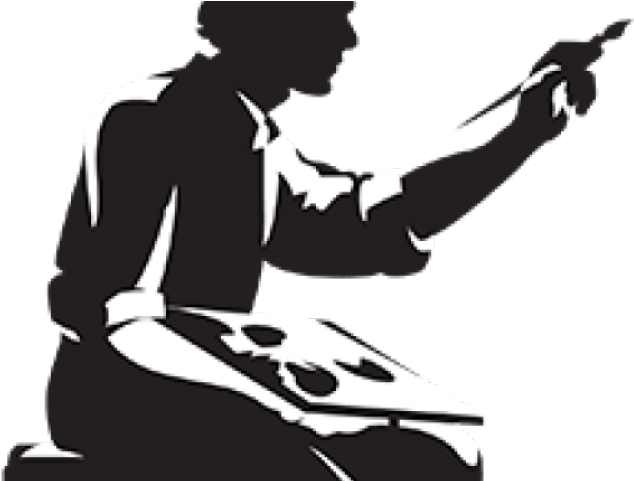 Sculpture Clipart Transparent - Silhouette - Png Download (640x480), Png Download