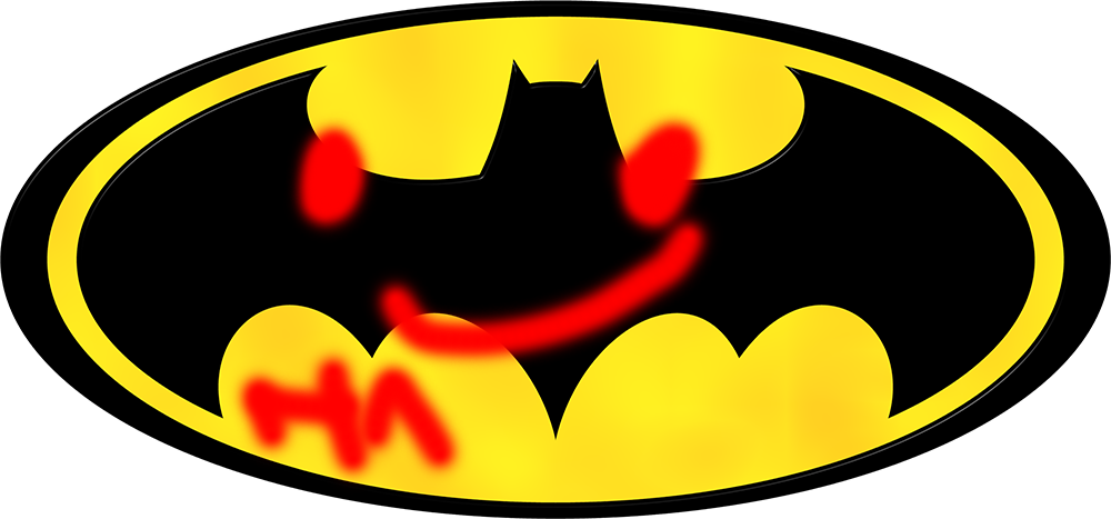 Bat-sign - Batman Logo Facebook Cover Clipart (1000x467), Png Download