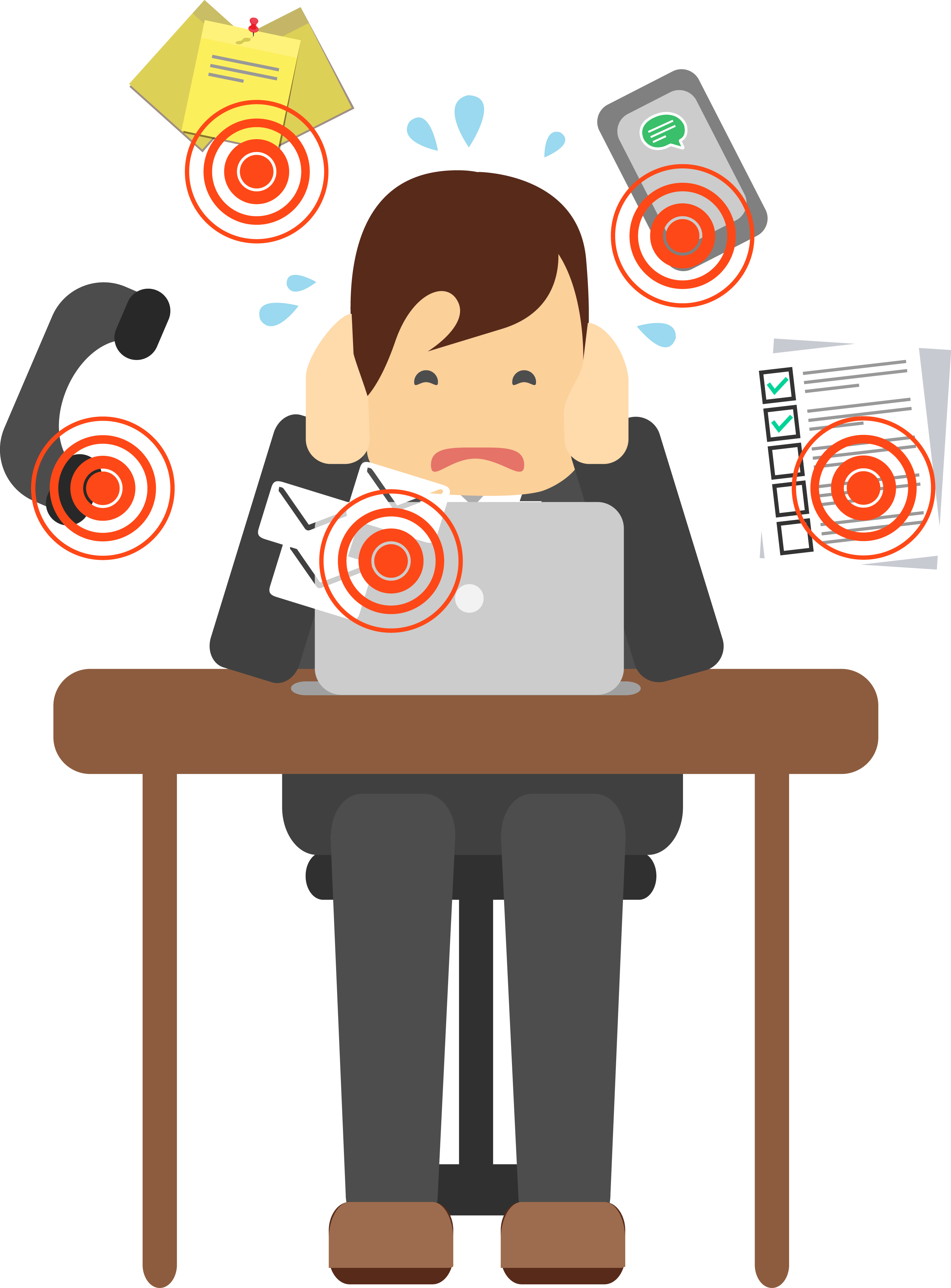 Troppi Canali - Cartoon Clipart (2931x3971), Png Download