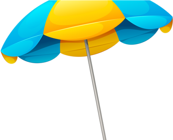 Swimming Clipart Ocean - Beach Clipart - Png Download (640x480), Png Download