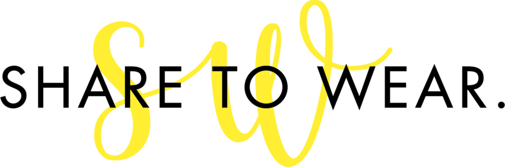 Share To Wear Logo Clipart (1000x331), Png Download