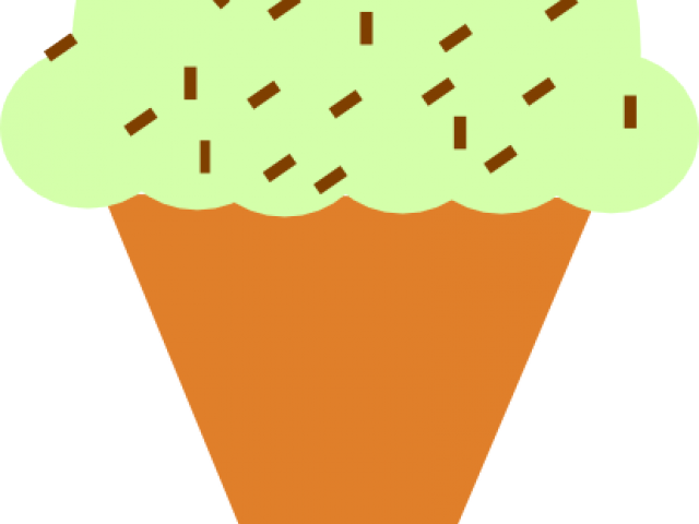 Waffle Cone Clipart Cone Shape - Clip Art Ice Cream - Png Download (640x480), Png Download