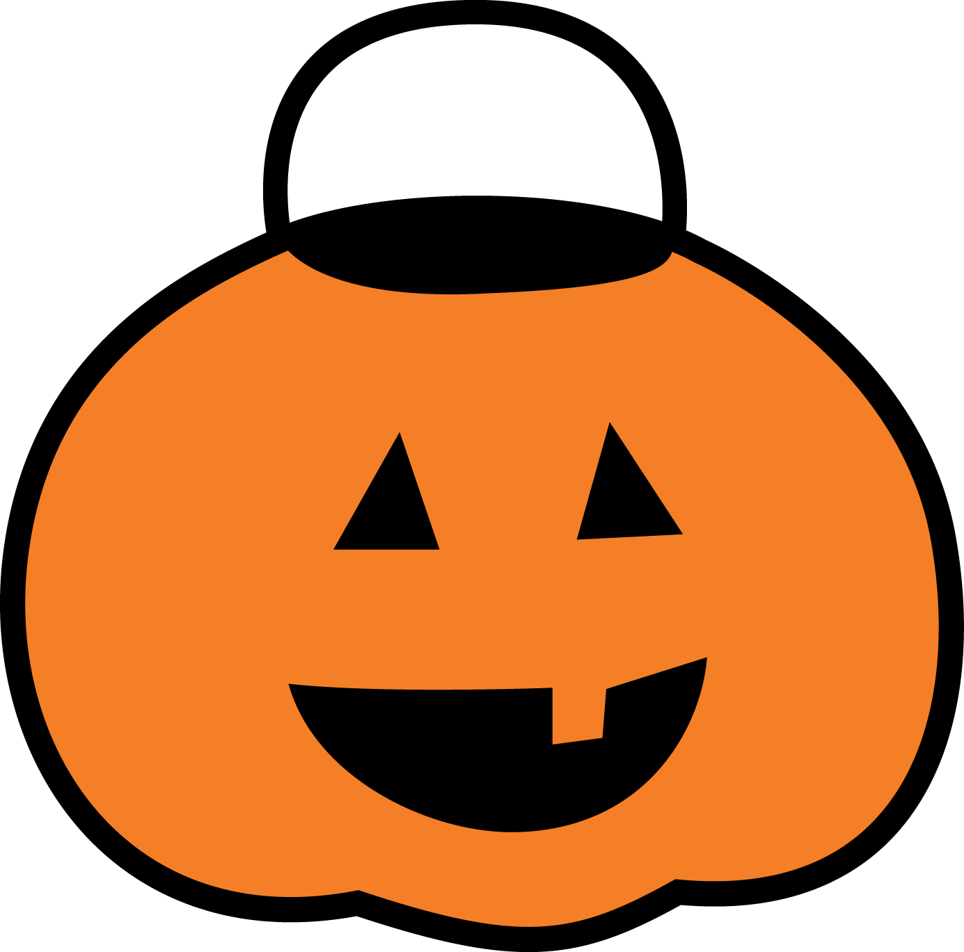 Halloween - Pumpkin - Minus - Jack-o'-lantern Clipart (1385x1368), Png Download
