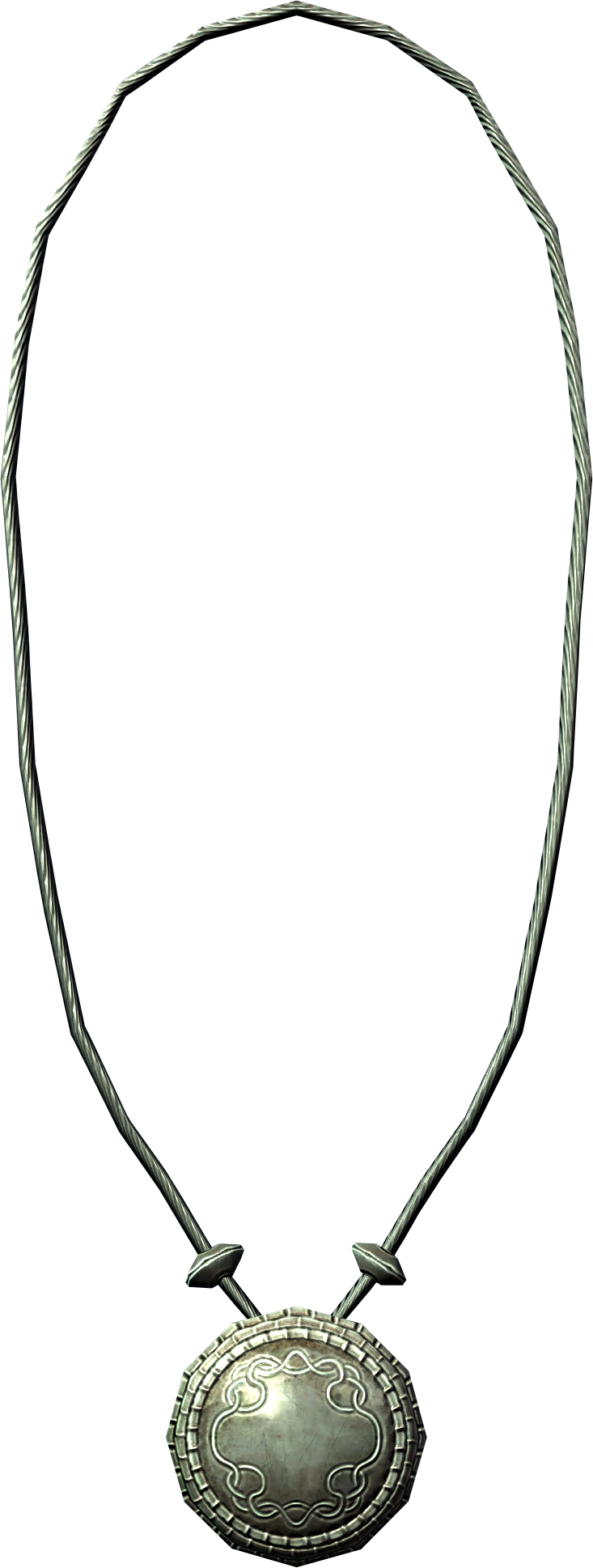 Grosta's Necklace - Gold Diamond Necklace Skyrim Clipart (733x1937), Png Download