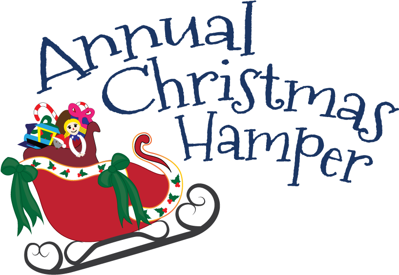 Annual Christmas Hamper Logo Clipart (906x700), Png Download
