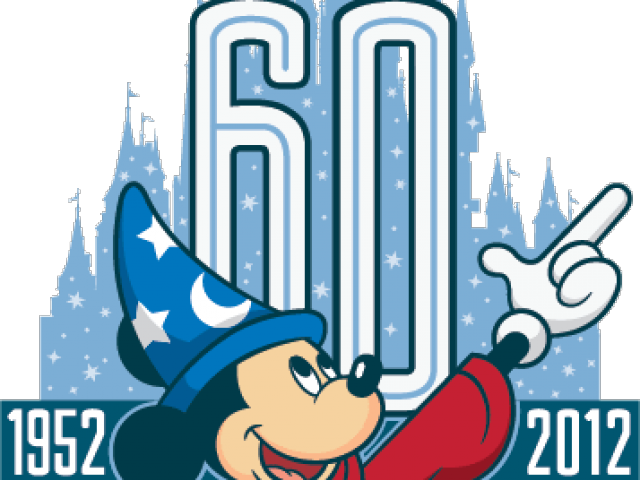 Disneyland Clipart 60th - Walt Disney Company - Png Download (640x480), Png Download