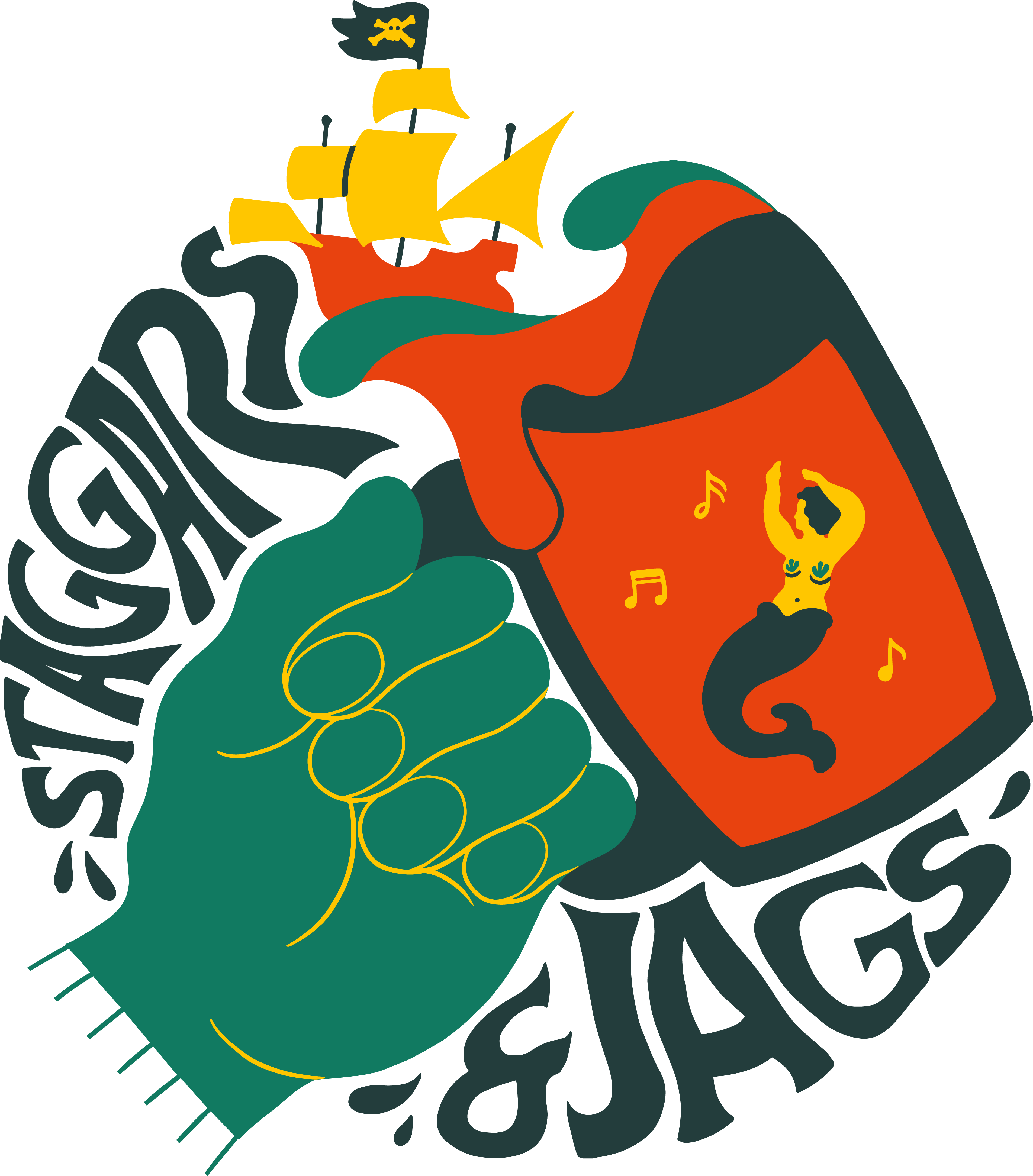 Staggars & Jags, Brooklyn Musical Comedy Show Clipart (5000x5000), Png Download