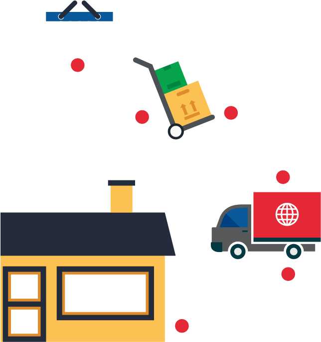 Internet Fulfillment Made Easy - Graphic Design Clipart (1342x854), Png Download
