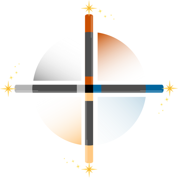 Positivity Magic, Llc - Cross Clipart (600x600), Png Download