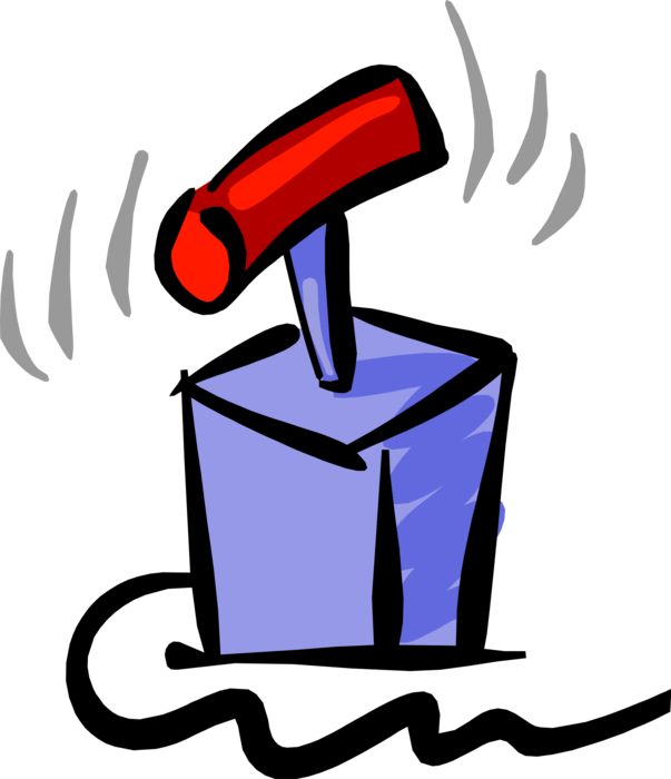 Explosive Plunger Detonator Image Illustration Of Trinitrotoluene - Tnt Clipart - Png Download (603x700), Png Download