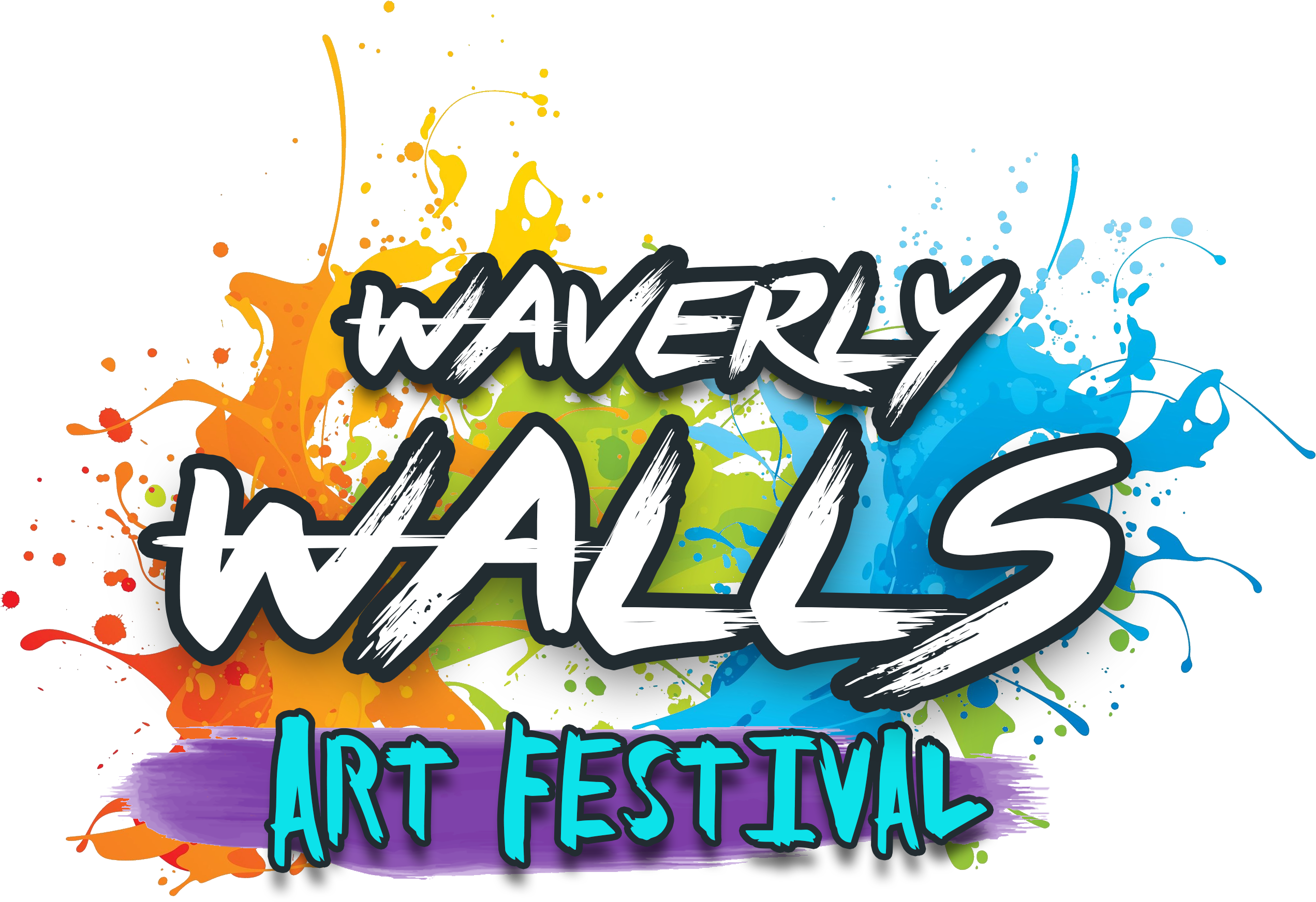 Home One Waverly Walls Art Park - Graphic Design Clipart (3000x2004), Png Download