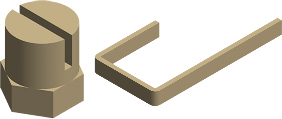 Flat Bar Bending Tooling - Plywood Clipart (1000x408), Png Download