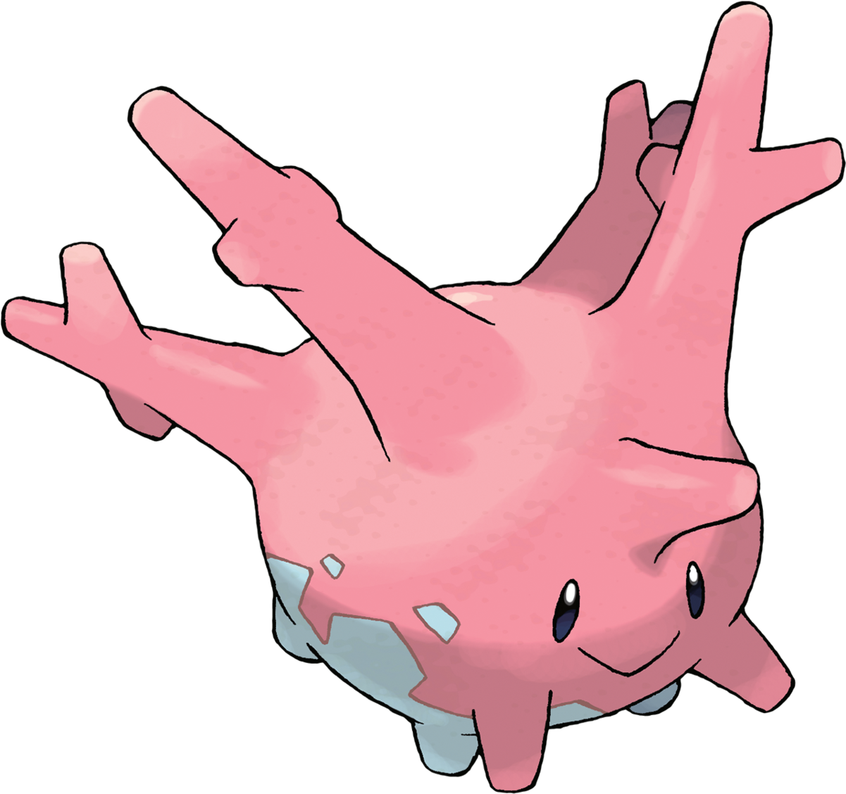 Corsola - Pokemon 222 Clipart (1080x1080), Png Download