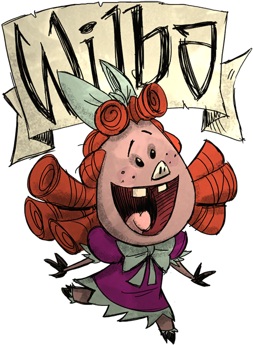 Wilba - Thumb - - Don T Starve Hamlet Characters Clipart (1024x1024), Png Download