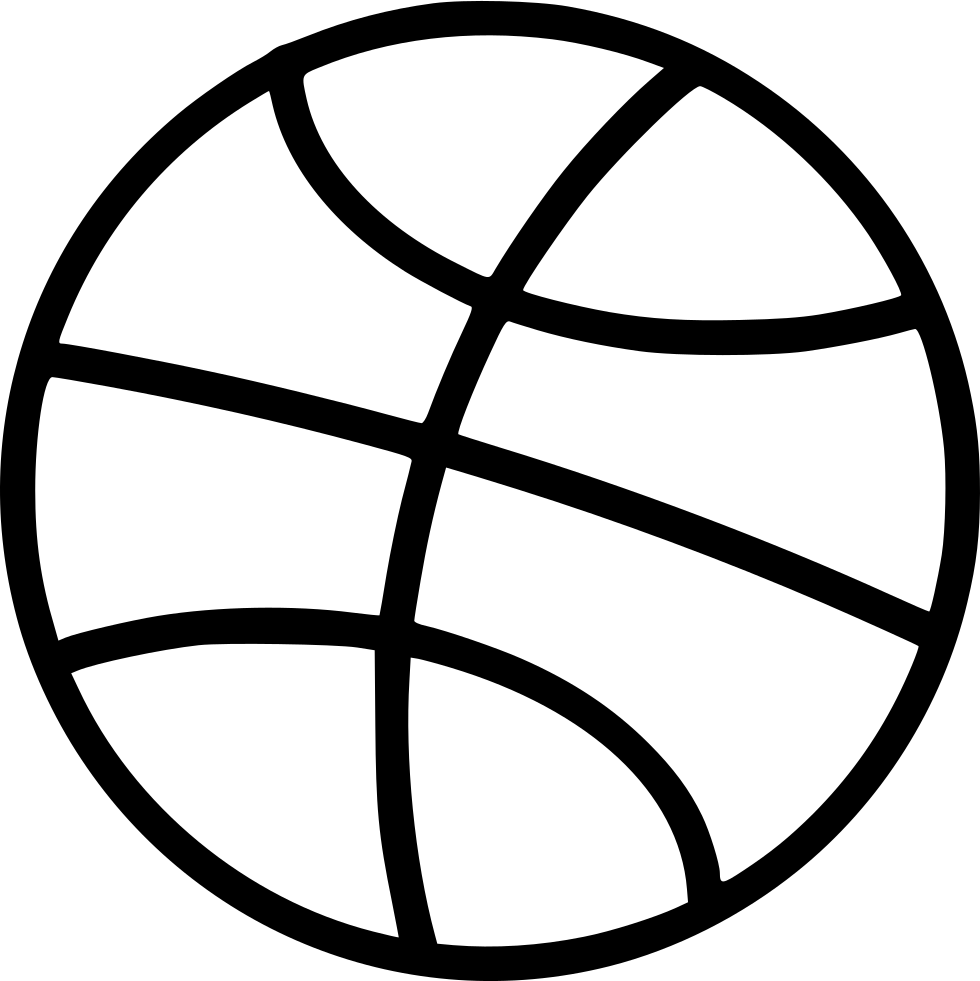 Png File Svg - Icon Basketball Png Clipart (980x981), Png Download