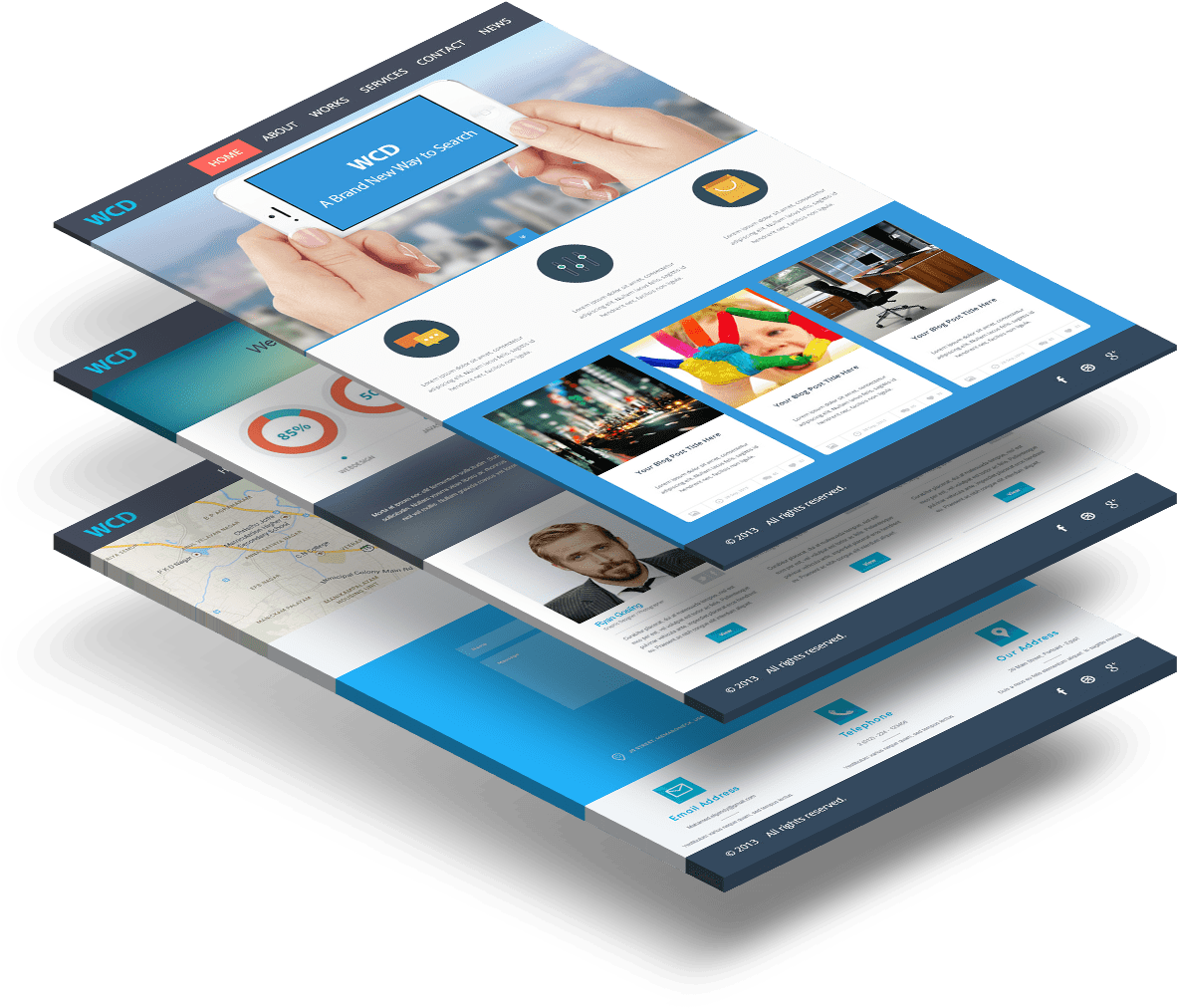 Web Design Png Transparent Images - Whitelabel Webdesign Clipart (1300x1025), Png Download