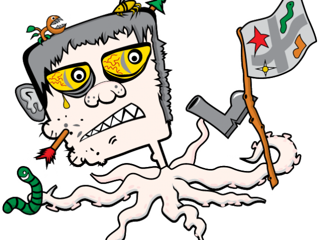 Caterpillar Clipart Wiggly Worm - Cartoon - Png Download (640x480), Png Download