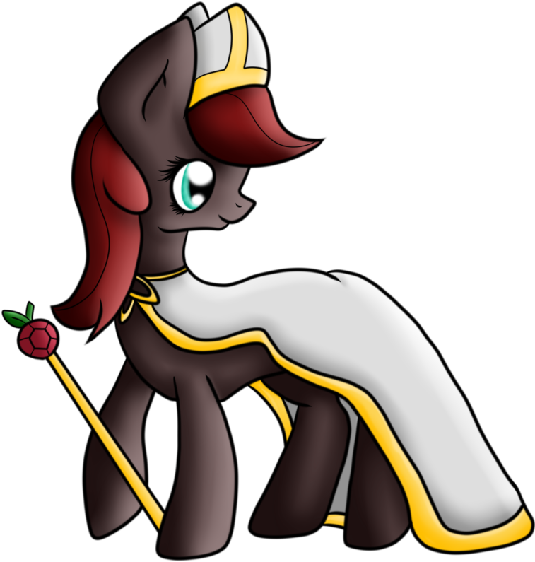 Pope Hat Png - Cartoon Clipart (768x1024), Png Download