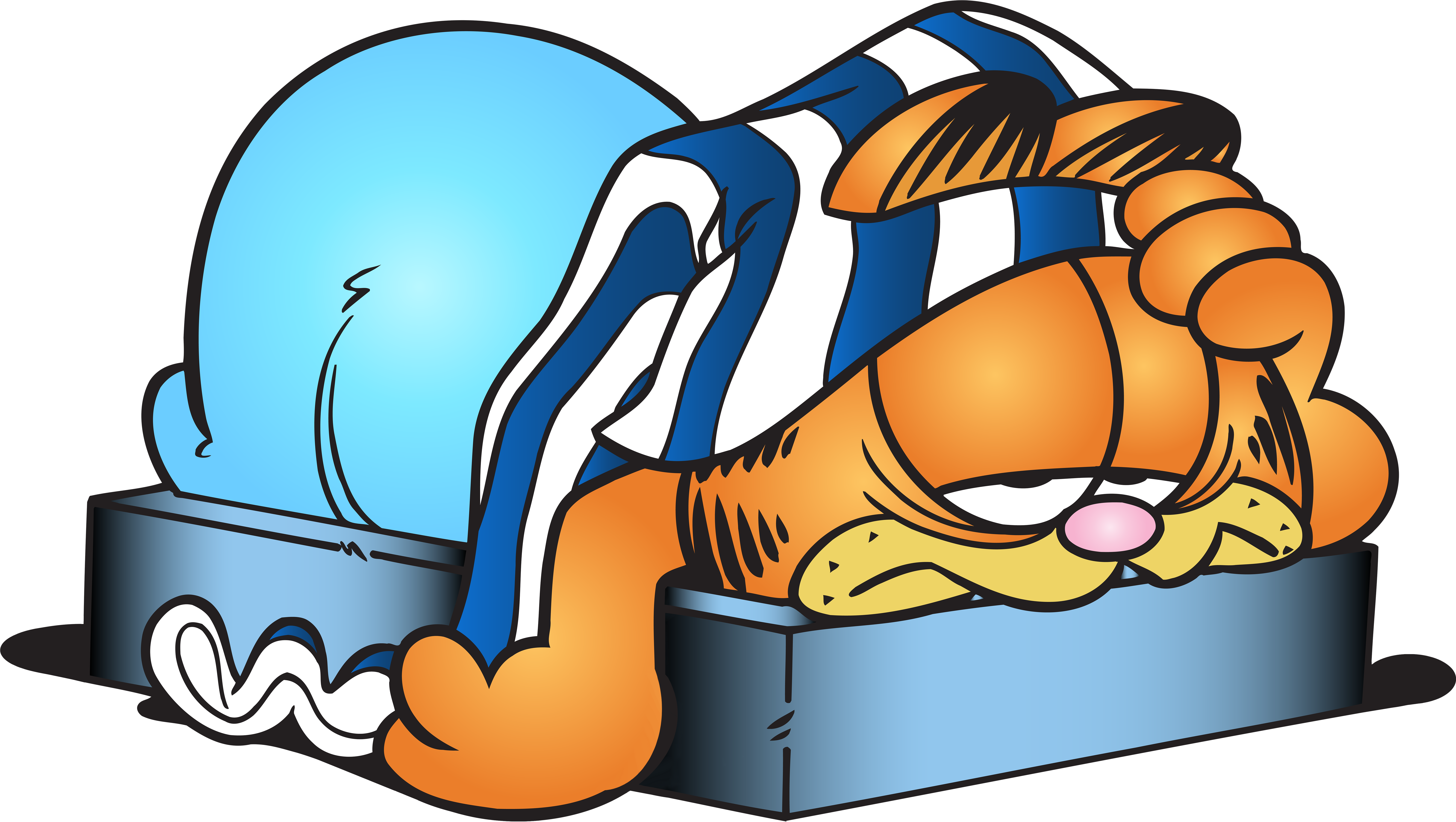 Garfield Png Clipart (8000x4541), Png Download