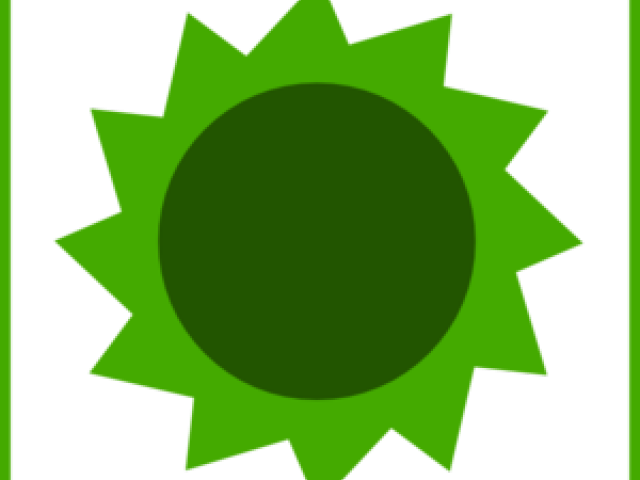 Sun Clipart Clipart Green - Clip Art - Png Download (640x480), Png Download