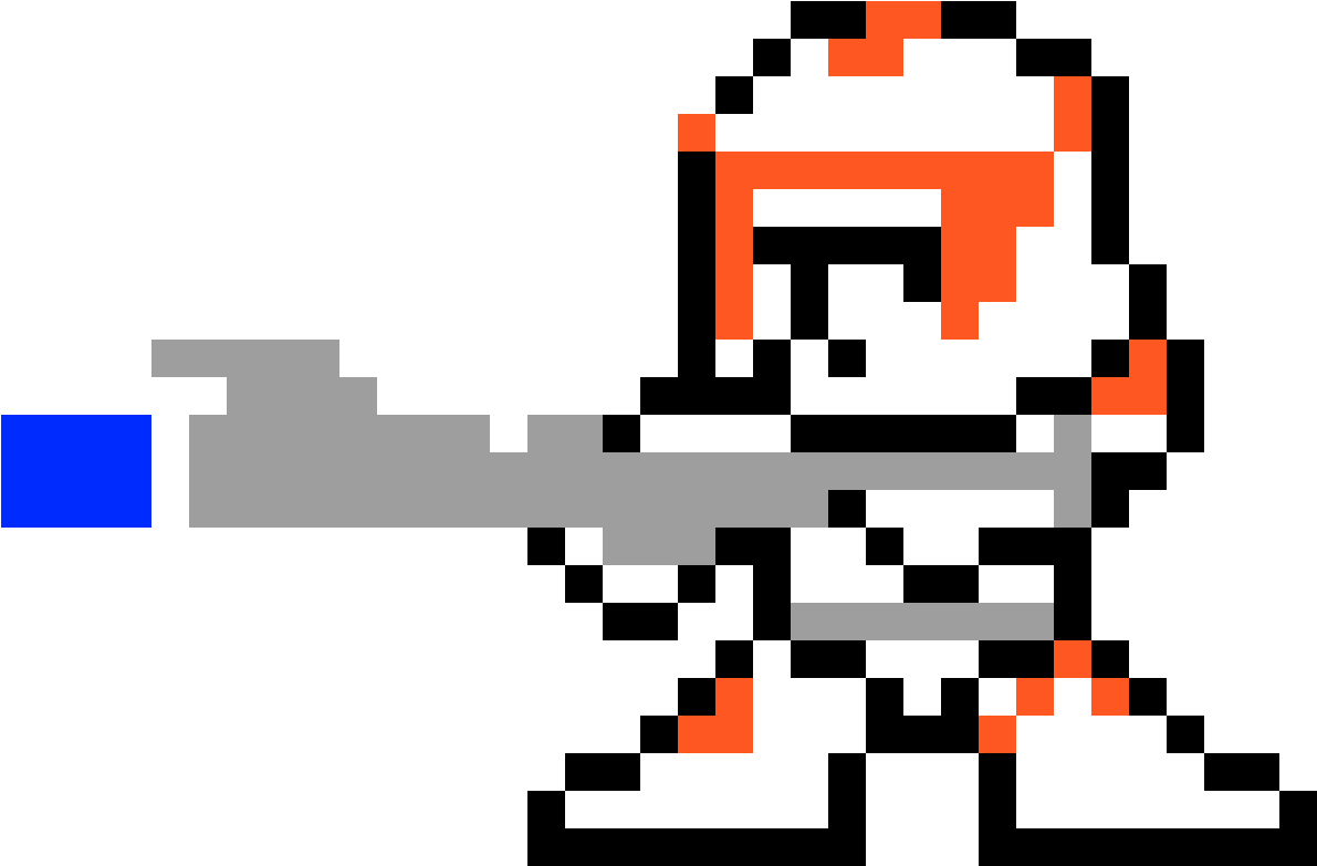 Clone Trooper - Pubg 8bit Clipart (1190x1190), Png Download