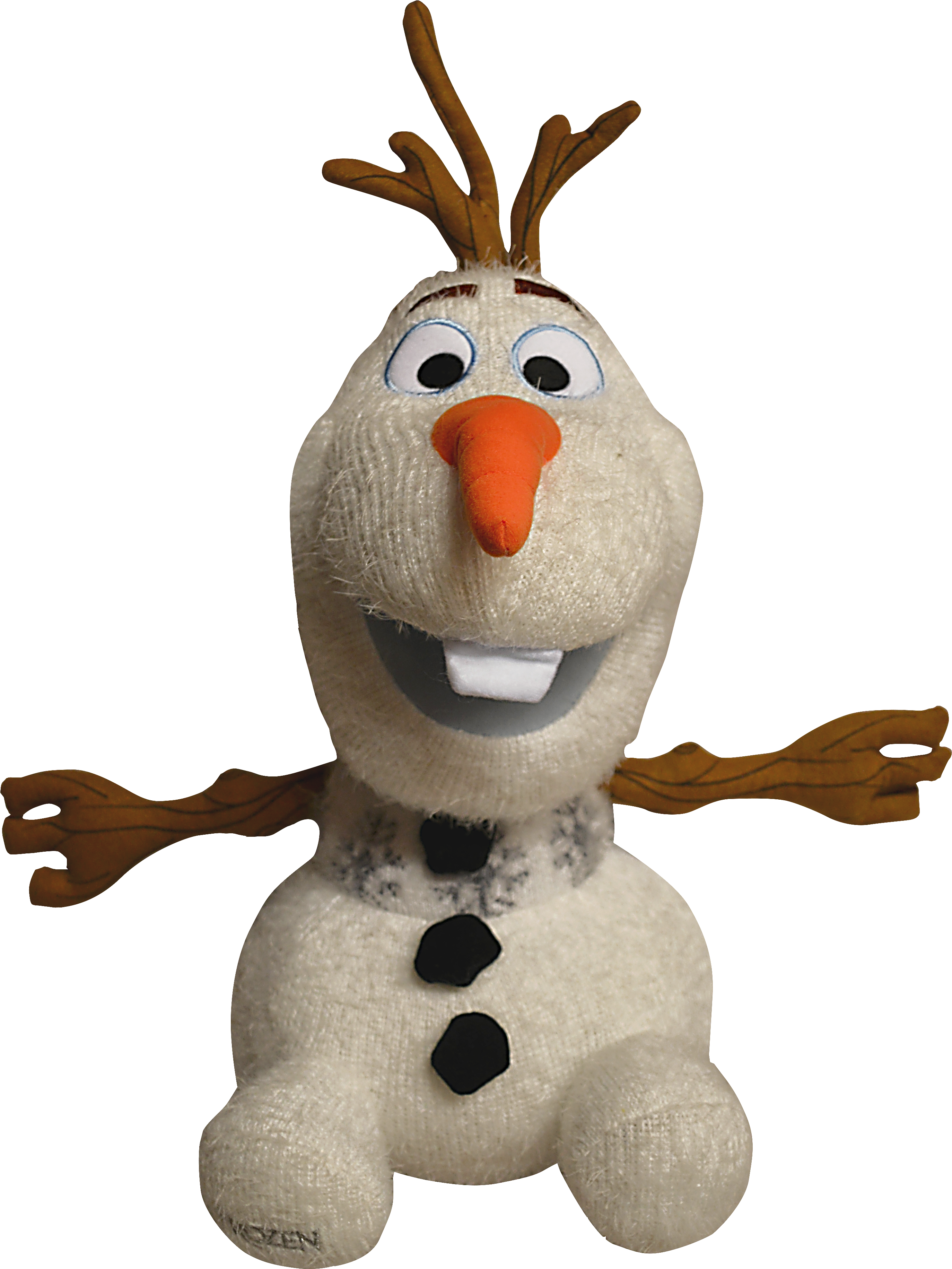 Gallery Of Olaf With Olaf - Stuffed Toy Clipart (3072x3895), Png Download